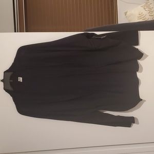 Womens Cocoon Style Open Front Cardigan